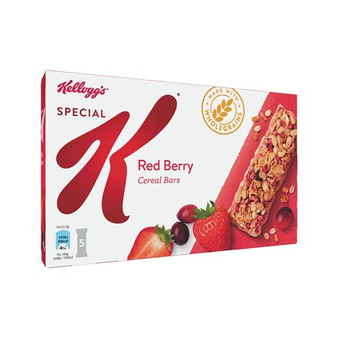 How many protein are in red berry bar - calories, carbs, nutrition