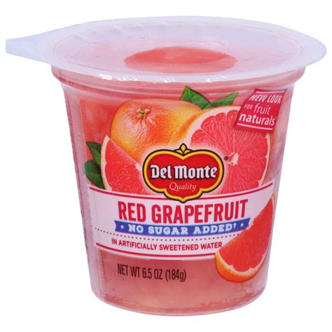 How many protein are in red grapefruit cup - calories, carbs, nutrition