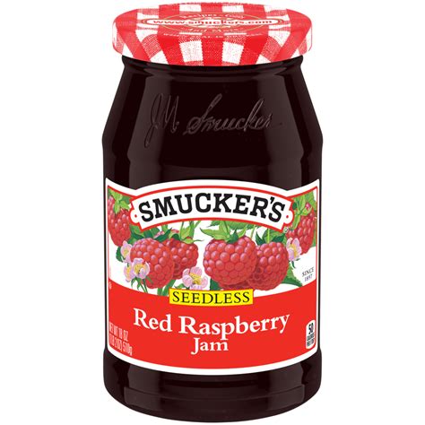 How many protein are in red raspberry preserves - calories, carbs, nutrition