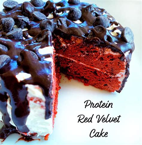 How many protein are in red velvet thimble cake - calories, carbs, nutrition