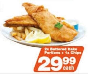 How many protein are in regular battered hake - calories, carbs, nutrition