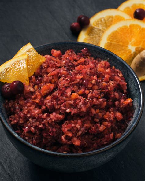 How many protein are in relish cranberry orange 2 tbsp - calories, carbs, nutrition