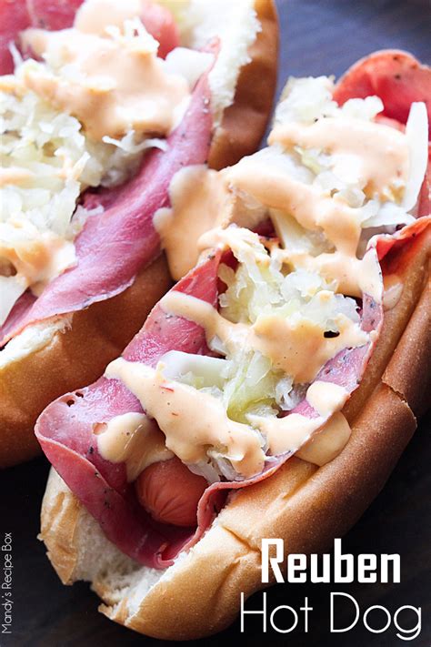 How many protein are in reuben hot dog - calories, carbs, nutrition