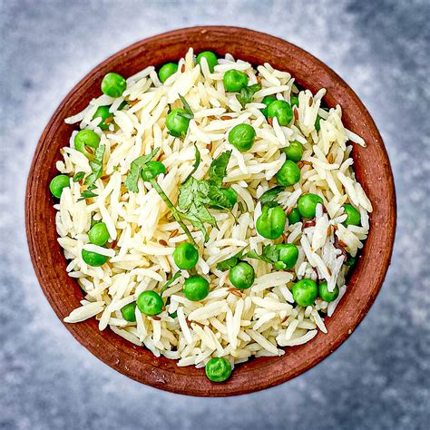 How many protein are in rice basmati pulao with peas 1/2 cup - calories, carbs, nutrition