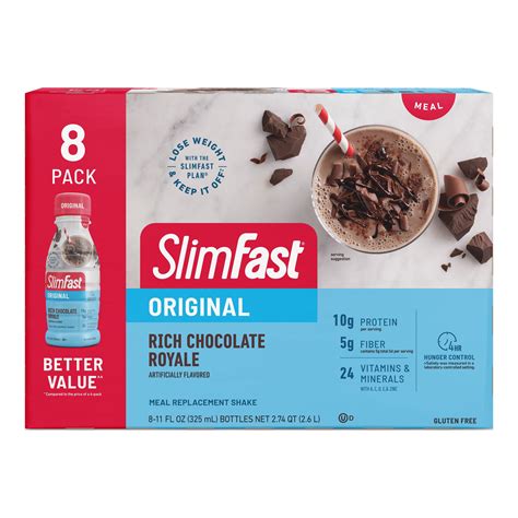 How many protein are in rich chocolate royale - calories, carbs, nutrition