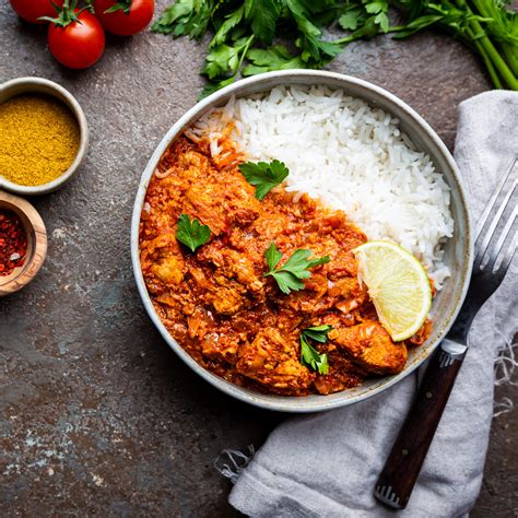 How many protein are in roasted chicken tikka masala - calories, carbs, nutrition