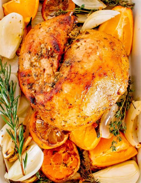 How many protein are in roasted citrus turkey breast - calories, carbs, nutrition