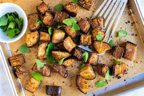 How many protein are in roasted eggplant - calories, carbs, nutrition