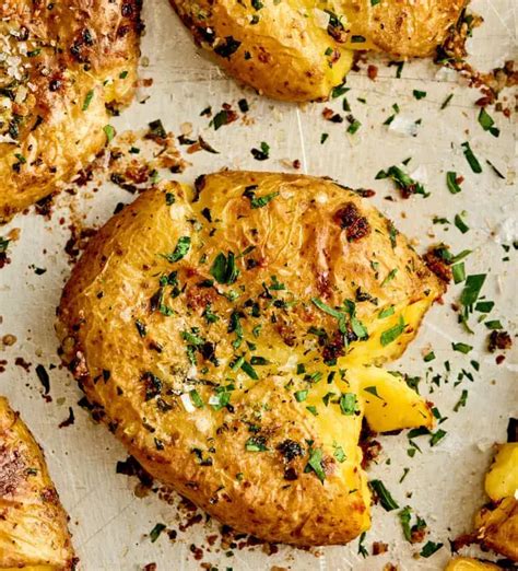 How many protein are in roasted garlic smashed yukon potatoes - calories, carbs, nutrition