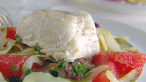 How many protein are in roasted halibut with grapefruit fennel salsa - calories, carbs, nutrition