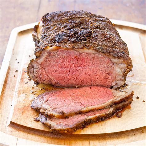 How many protein are in roasted strip loin - calories, carbs, nutrition