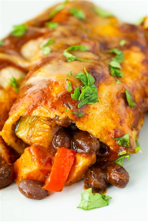 How many protein are in roasted vegetable enchilada - calories, carbs, nutrition