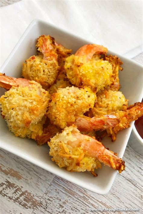 How many protein are in romano crusted breaded shrimp - calories, carbs, nutrition