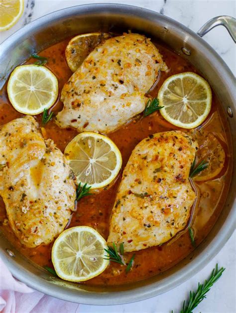 How many protein are in rosemary lemon chicken - calories, carbs, nutrition