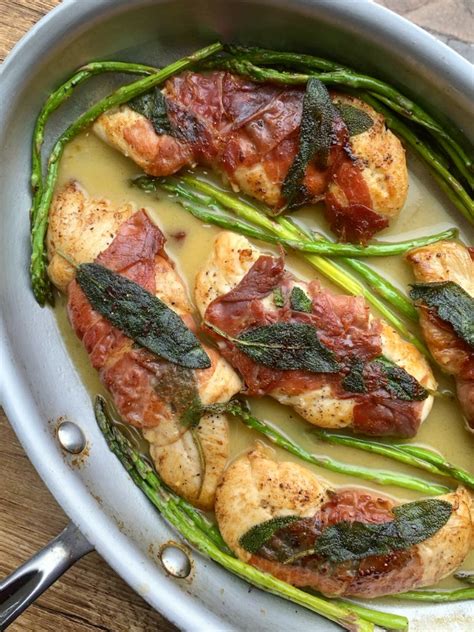 How many protein are in rustic chicken saltimbocca - calories, carbs, nutrition