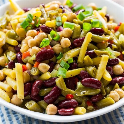 How many protein are in salad, four bean (bostwick) - calories, carbs, nutrition