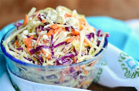 How many protein are in salad cole slaw blue cheese 4 oz - calories, carbs, nutrition