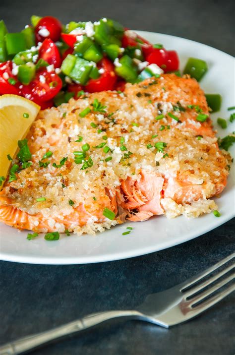 How many protein are in salmon bake with panko honey dijon - calories, carbs, nutrition