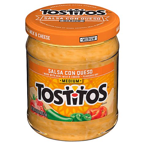 How many protein are in salsa con queso - calories, carbs, nutrition