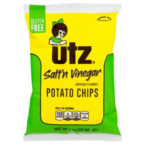 How many protein are in salt 'n vinegar potato chips - calories, carbs, nutrition