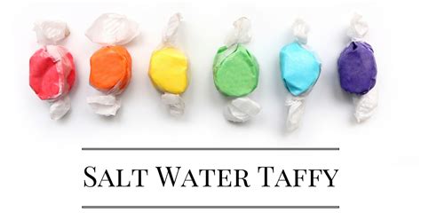 How many protein are in salt water taffy - calories, carbs, nutrition