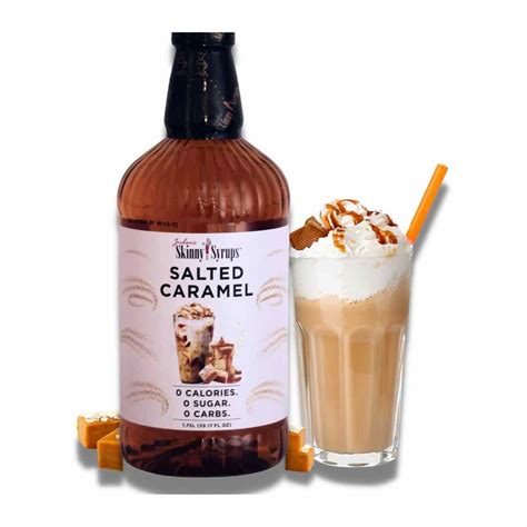 How many protein are in salted caramel syrup - calories, carbs, nutrition