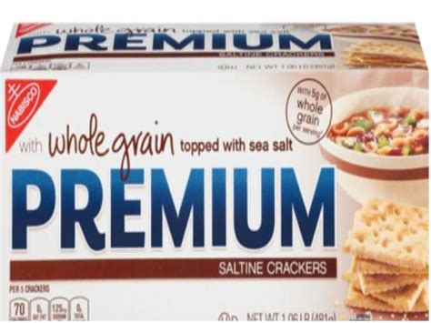 How many protein are in saltine crackers - calories, carbs, nutrition