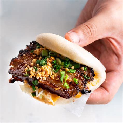 How many protein are in sand pork belly bao auditions - calories, carbs, nutrition