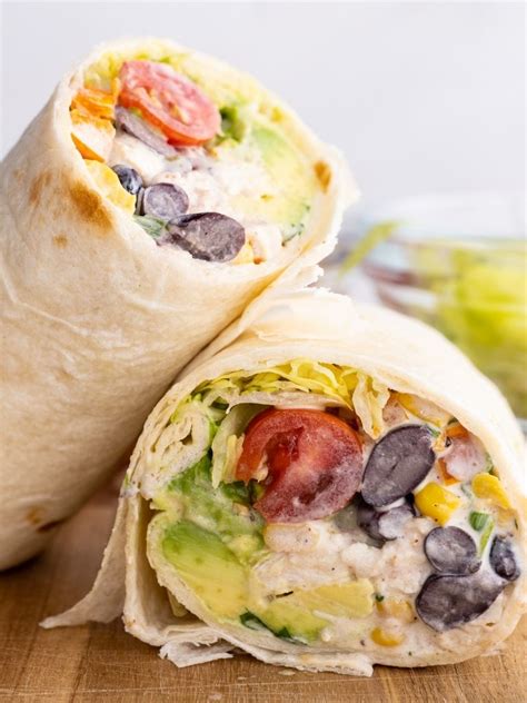 How many protein are in santa fe salad wrap - calories, carbs, nutrition