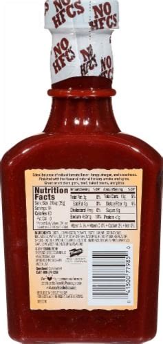 How many protein are in sauce bbq kansas city red 2 tbsp - calories, carbs, nutrition