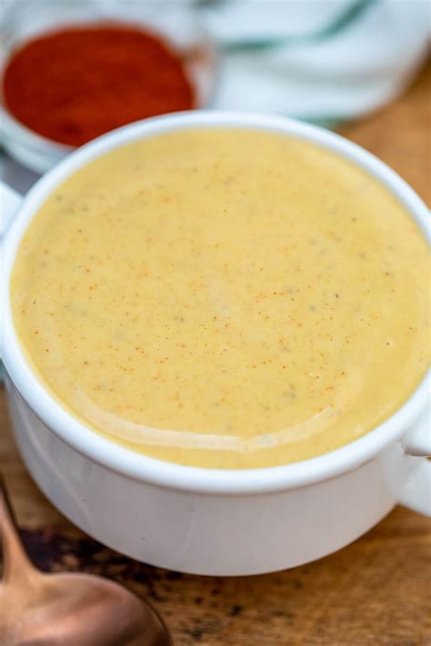 How many protein are in savory mustard sauce - calories, carbs, nutrition