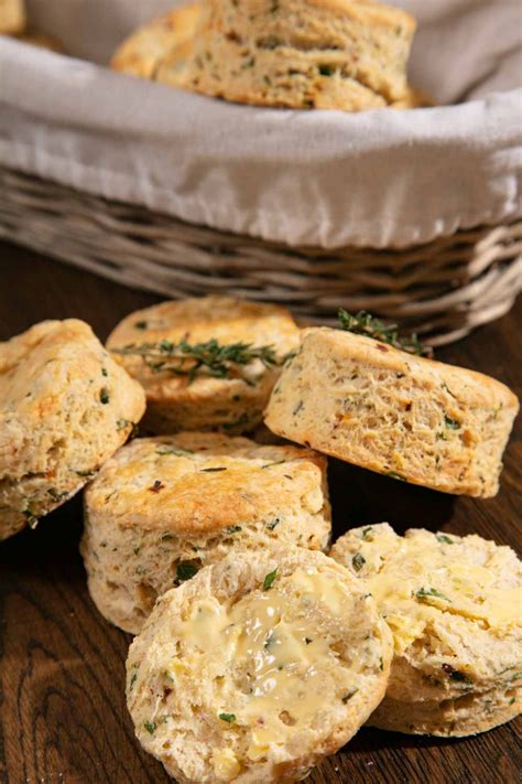 How many protein are in savory scones (83677.0) - calories, carbs, nutrition