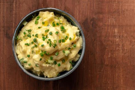 How many protein are in scallion mash - calories, carbs, nutrition