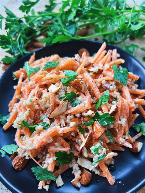 How many protein are in scallion- sprout- and carrot slaw - calories, carbs, nutrition