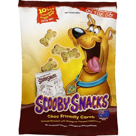 How many protein are in scooby snacks - calories, carbs, nutrition