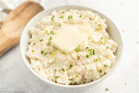 How many protein are in seasoned mashed cauliflower - calories, carbs, nutrition
