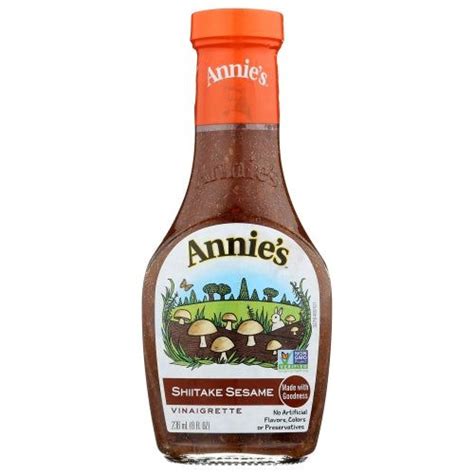 How many protein are in shiitake and sesame vinaigrette - calories, carbs, nutrition