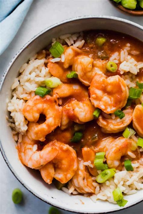 How many protein are in shrimp etouffee - calories, carbs, nutrition