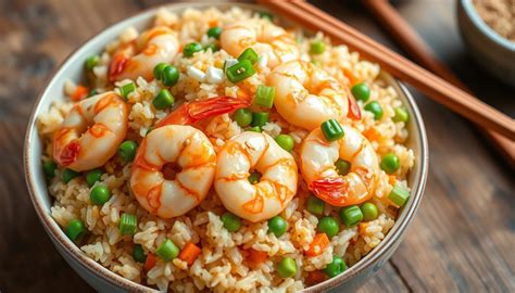 How many protein are in shrimp fried rice - calories, carbs, nutrition