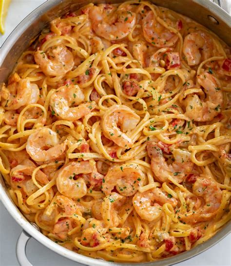 How many protein are in shrimp spaghetti a la genovese - calories, carbs, nutrition