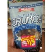 How many protein are in sierra crunch - calories, carbs, nutrition