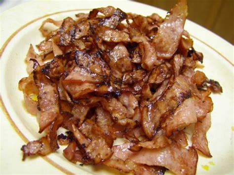 How many protein are in simple frizzled ham - calories, carbs, nutrition