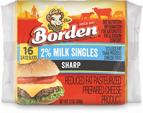 How many protein are in singles 2% milk sharp cheddar - calories, carbs, nutrition