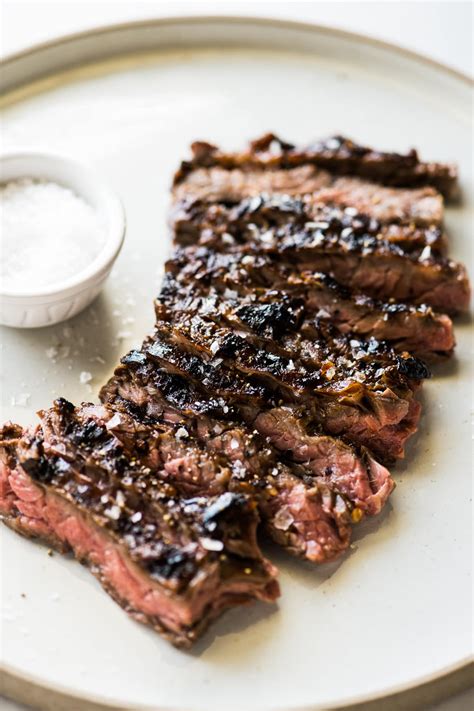 How many protein are in sliced hoisin-marinated skirt steak - calories, carbs, nutrition