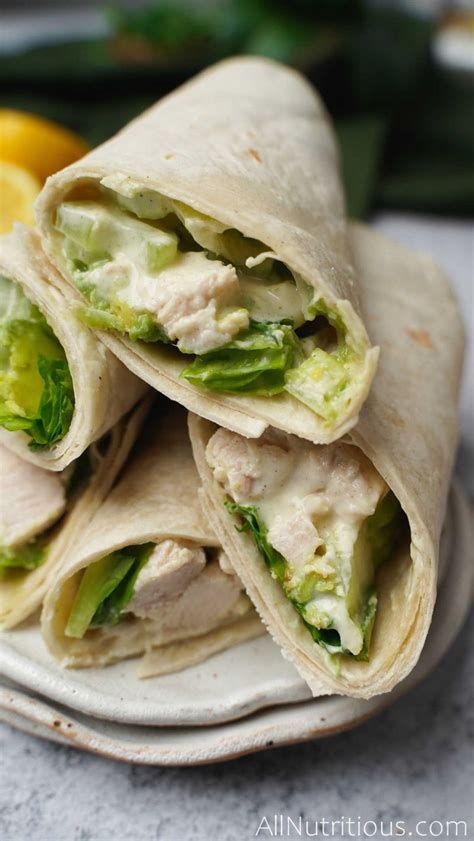 How many protein are in small chicken salad wrap - calories, carbs, nutrition