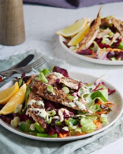 How many protein are in smoked mackerel with pearl barley risotto and beetroot salad - calories, carbs, nutrition