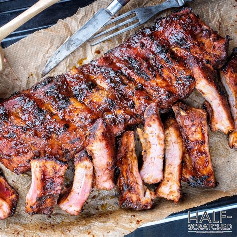 How many protein are in smokehouse smoked baby back ribs - calories, carbs, nutrition