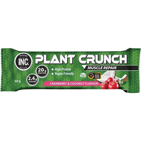 How many protein are in snack bar - cranberry crunch - calories, carbs, nutrition