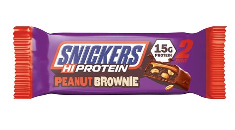 How many protein are in snicker brownies with peanuts - calories, carbs, nutrition