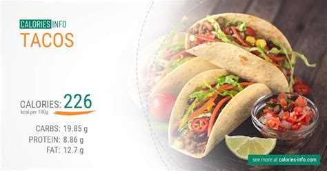 How many protein are in soft chicken tacos (3 each) - calories, carbs, nutrition